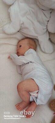 Tracyslittletreasures-5 REBORN BABY DOLL OSKAR OLGA AUER 20 / 21 Belly Plate