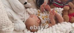 Tracyslittletreasures-5 REBORN BABY DOLL OSKAR OLGA AUER 20 / 21 Belly Plate