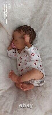 Tracyslittletreasures-5 REBORN BABY DOLL QUINLYN BONNIE BROWN & ADRIE STOETE