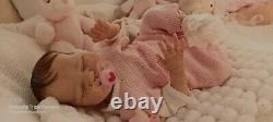 Tracyslittletreasures-5 REBORN BABY DOLL QUINLYN BONNIE BROWN & ADRIE STOETE