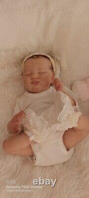 Tracyslittletreasures-5 REBORN BABY DOLL QUINLYN BONNIE BROWN & ADRIE STOETE