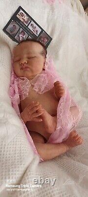 Tracyslittletreasures-5 REBORN BABY DOLL QUINLYN BONNIE BROWN & ADRIE STOETE