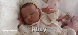 Tracyslittletreasures-5 REBORN BABY DOLL QUINLYN BONNIE BROWN & ADRIE STOETE