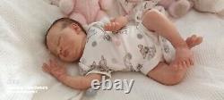 Tracyslittletreasures-5 REBORN BABY DOLL QUINLYN BONNIE BROWN & ADRIE STOETE