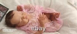 Tracyslittletreasures-5 REBORN BABY DOLL QUINLYN BONNIE BROWN & ADRIE STOETE