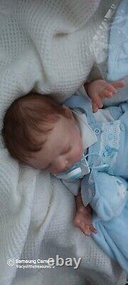 Tracyslittletreasures-5 Reborn Baby Doll Xander Cassie Brace 18 Le Boy