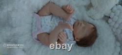 Tracyslittletreasures REBORN BABY DOLL RUBY MAYRA GARZA 19 GIRL TUMMY PLATE