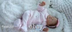 Tracyslittletreasures REBORN BABY DOLL RUBY MAYRA GARZA 19 GIRL TUMMY PLATE