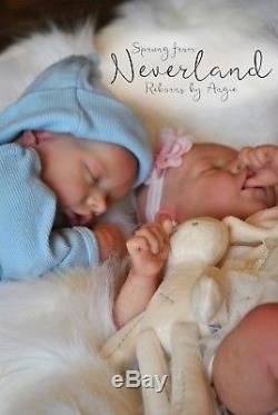 Twin A & B by Bonnie Brown Sprung from Neverland Reborns reborn baby doll kit