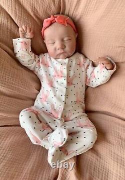 UK SELLER 19 Newborn Reborn Baby Girl Doll