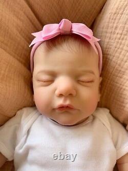 UK SELLER 19 Newborn Reborn Baby Girl Doll