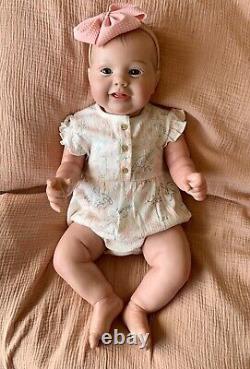 UK SELLER 24 6 Month Size Reborn Baby Girl Doll