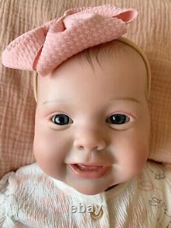 UK SELLER 24 6 Month Size Reborn Baby Girl Doll