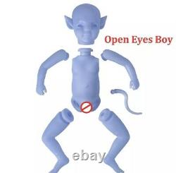 UK SELLER Avatar Baby 30cm Reborn Doll Kit Vinyl Blank DIY Boy Open Eyes