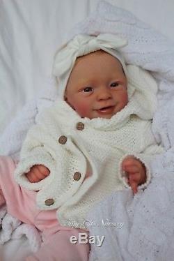 VERY Rare SOLE Reborn Baby Doll Sunny By Joanna Kazmierczak Tiny Gifts Nursery