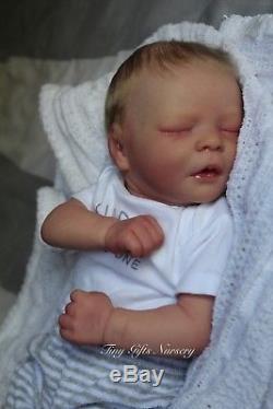 Very Lifelike Reborn Baby Doll Realborn Darren By Tiny Gifts Nursery NO RESERVE