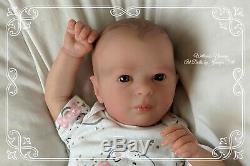 WILLIAMS NURSERY REBORN BABY GIRL DOLL Realborn Aria Awake REALISTIC NEWBORN