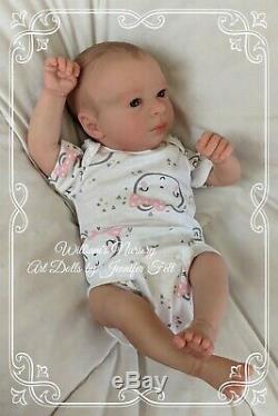 WILLIAMS NURSERY REBORN BABY GIRL DOLL Realborn Aria Awake REALISTIC NEWBORN