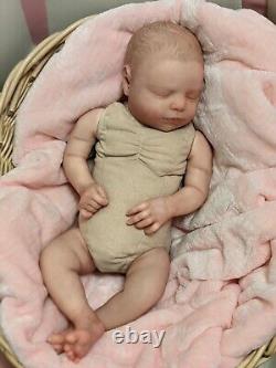 WILLIAMS NURSERY REBORN Newborn BABY GIRL BOY DOLL Realborn Macey Asleep Holiday