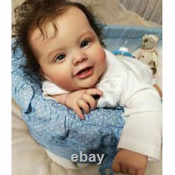 Washable Reborn Baby Doll 50cm Real Boy Full Body Silicone Vinyl Toddler Gift