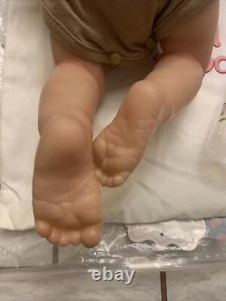 Washable Reborn Baby Doll 50cm Real Boy Full Body Silicone Vinyl Toddler Gift