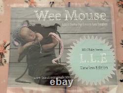 Wee Mouse By Laura Lee Eagles 9 Inch Reborn Baby Doll Comes With Her Own Bed