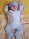 Weighted Reborn Baby Boy Doll August By Dawn Mcleod. Hand Painted Hair