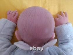 Weighted Reborn Baby Boy Doll August by Dawn McLeod. Hand painted Hair