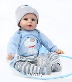 ZIYIUI Lifelike Reborn Baby Dolls 22 Inch 55Cm Soft Silicone Vinyl Real Life Bab