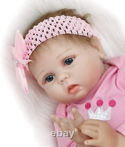 ZIYIUI Reborn Doll Baby Girls Realistic 22Inches 55Cm Reborn Babies Handmade Sof