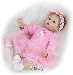 ZIYIUI Reborn Doll Baby Girls Realistic 22Inches 55Cm Reborn Babies Handmade Sof