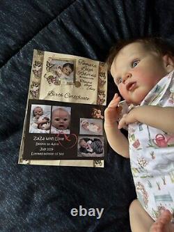 ZaZa Reborn Baby Doll With COA LTD 500