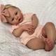 Zero Pam Lifelike Reborn Baby Dolls 19 Inch Soft Silicone Dolls Real Looking