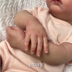 Zero pam Lifelike Reborn Baby Dolls 19 Inch Soft Silicone Dolls Real Looking for